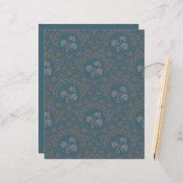 Tapestry Rococo Mandala Art Deco Scallop Scrapbook