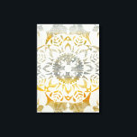 Tapestry Rosette II Canvastryck<br><div class="desc">Tapestry Rosette II av Chariklia Zarris</div>