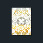 Tapestry Rosette II Canvastryck<br><div class="desc">Tapestry Rosette II av Chariklia Zarris</div>