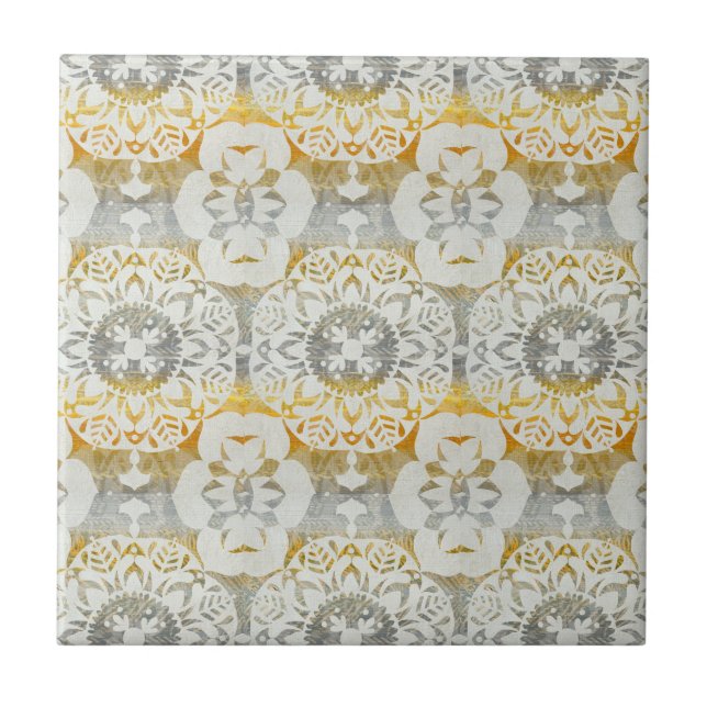 Tapestry Rosette II Kakelplatta (Framsidan)