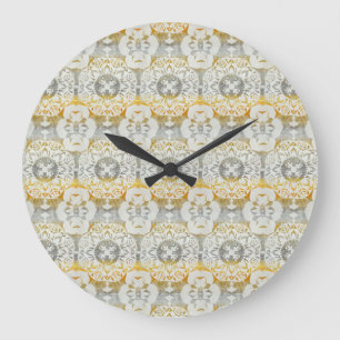 Tapestry Rosette II Stor Klocka