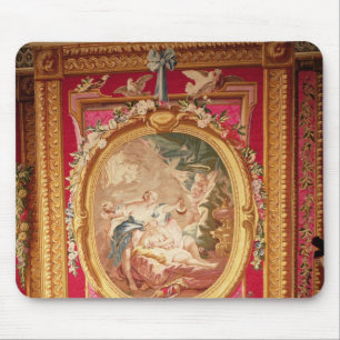 Tapestrypanel som visar cupiden och psyken musmatta