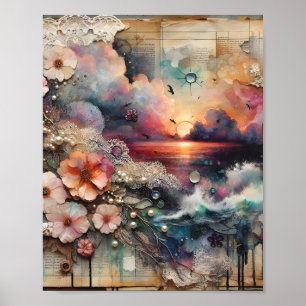 Tapet Background Digital Poster