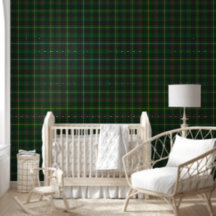Tapet - Grön Tartan