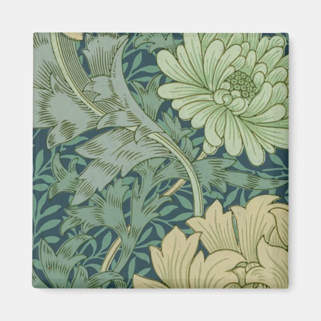 Tapet Mönster-exempel med Chrysanthemum Magnet (Framsidan)