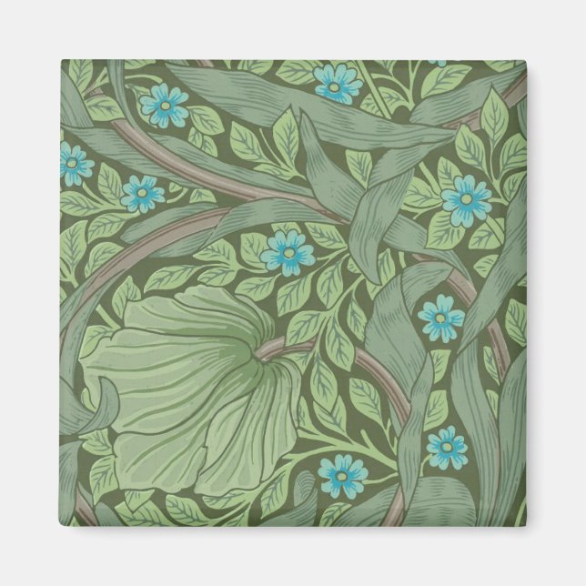 Tapet-Mönster-exempel med GlömMe-Nots Magnet (Framsidan)