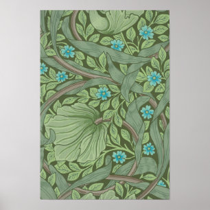 Tapet-Mönster-exempel med GlömMe-Nots Poster