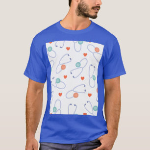 Tapet Nurse Stethoscope T Shirt
