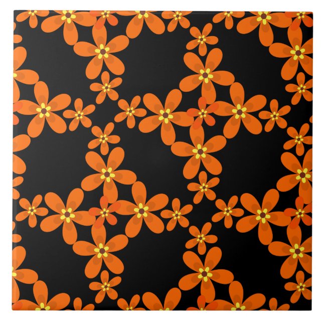 tapet-orange 1970 kakelplatta (Framsidan)