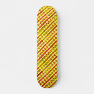 tapet-orange 1970 mini skateboard bräda 18,5 cm