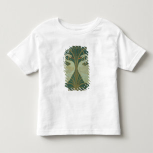 Tapetdesignen för panel av "svanen, rusar & Iris Tee Shirt