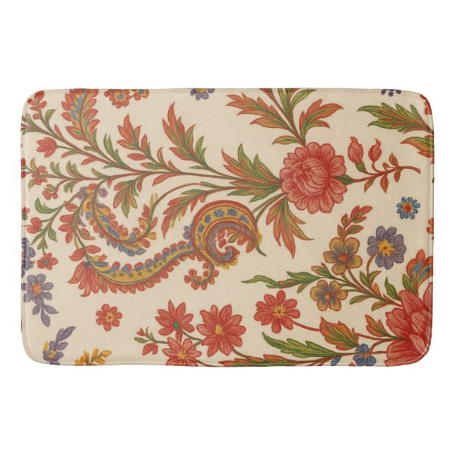 Tapete Flores de Zínnia em artes Badrumsmatta (Framsidan)