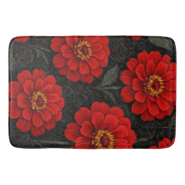 Tapete Flores de Zínnia em artes Badrumsmatta
