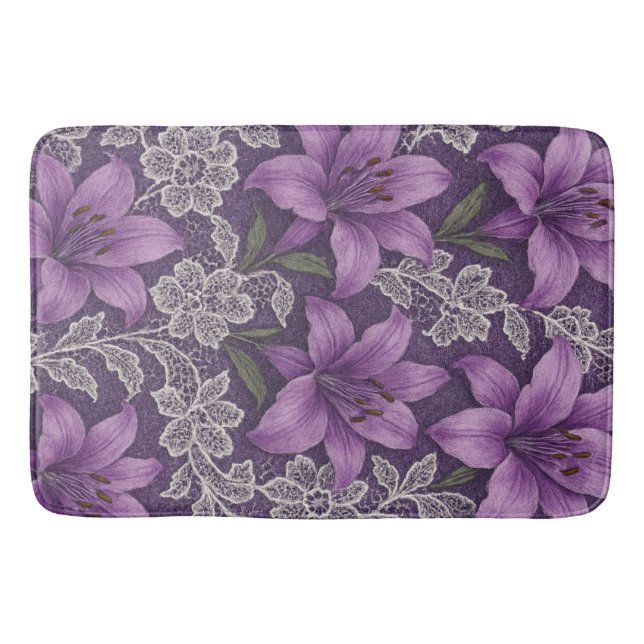 tapete lírios e renda design  badrumsmatta (Framsidan)