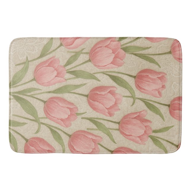 TAPETE lírios e renda design  Badrumsmatta (Framsidan)