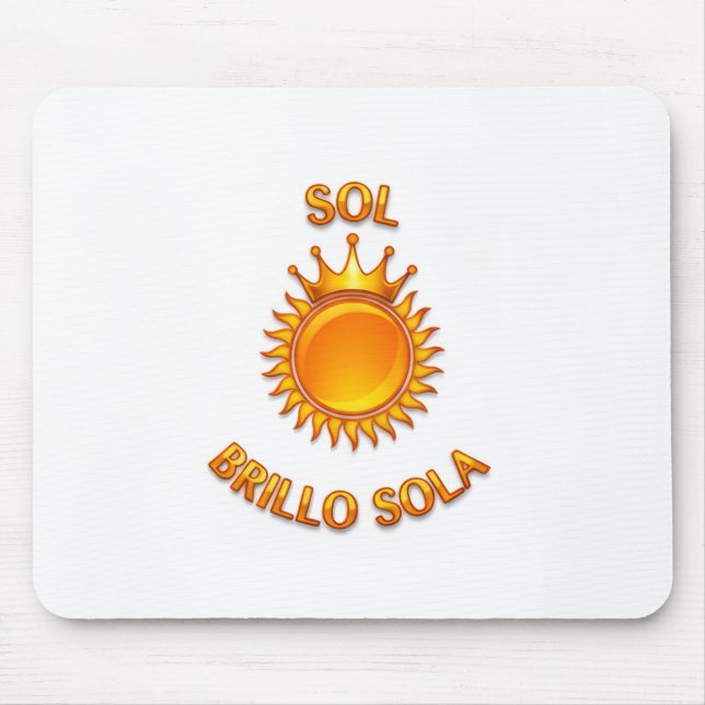 Tapete para Ratón con Logo Sol Brillo Sola | Mouse Musmatta (Framsidan)