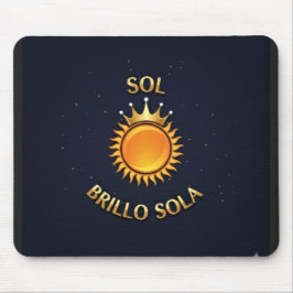 Tapete para Ratón con Logo Sol Brillo Sola | Mouse Musmatta