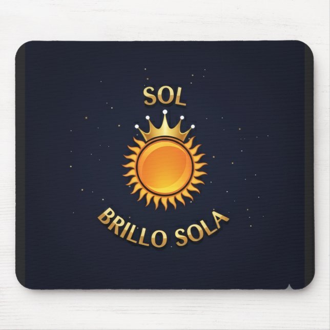 Tapete para Ratón con Logo Sol Brillo Sola | Mouse Musmatta (Framsidan)