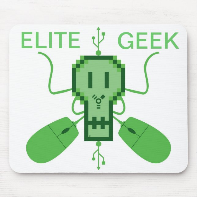 Tapete para ratón Logo Elite Geek - M1 Musmatta (Framsidan)
