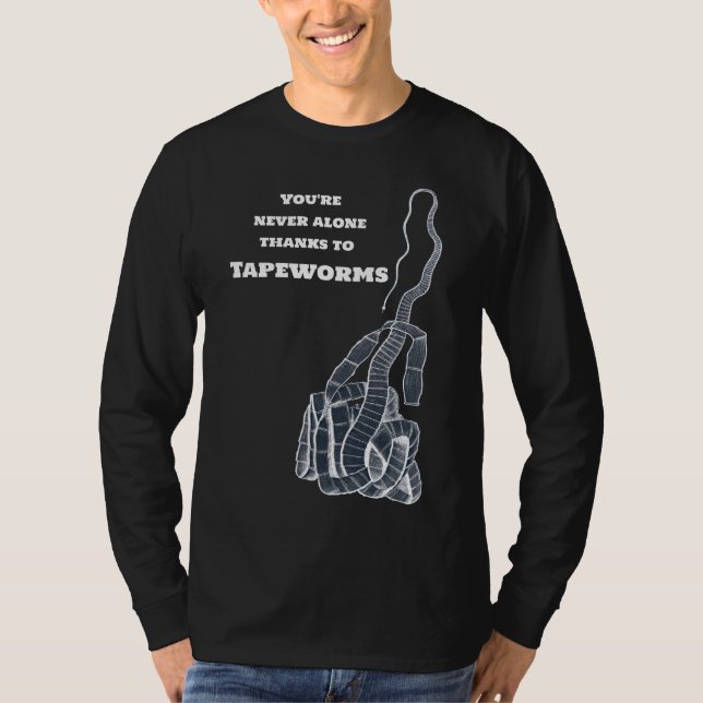 Tapeworm och du t shirt (Framsida)