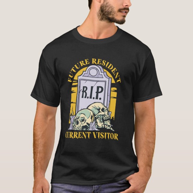 Taphophile T Shirt (Framsida)