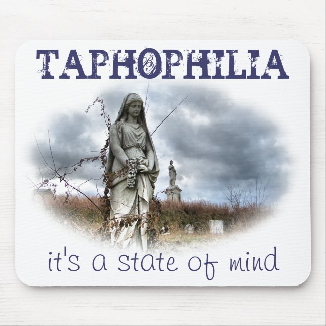 Taphophilia Mousepad Musmatta (Framsidan)