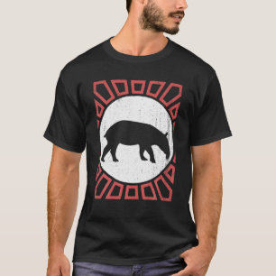 Tapir Älskare Vintage Retro Stil Animal T Shirt