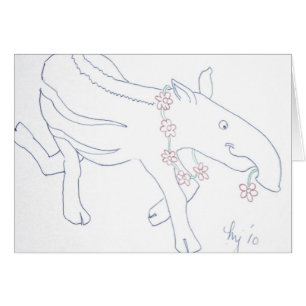 Tapir Hälsningskort