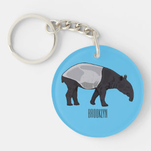 Tapir-illustration för tecknad