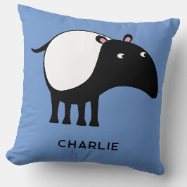 Tapir Personligt Namn Kudde
