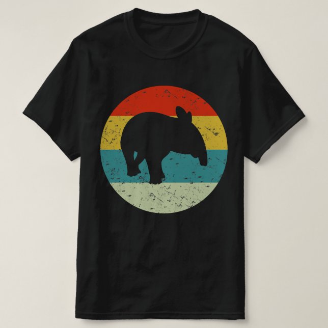 TAPIR-retroaktiv vintage T Shirt (Design framsida)