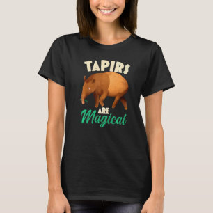 Tapirer är magiska djurparker för vilda djur t shirt
