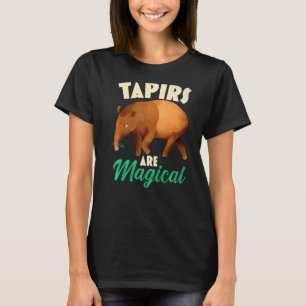 Tapirer är magiska djurparker för vilda djur t shirt