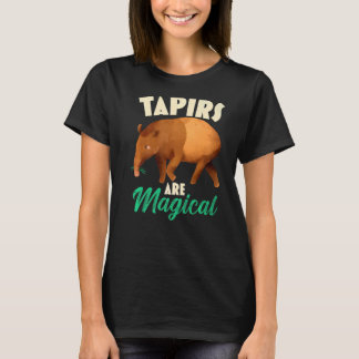 Tapirer är magiska djurparker för vilda djur t shirt