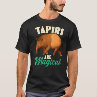 Tapirer är magiska djurparker för vilda djur t shirt