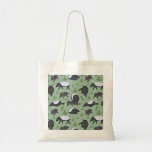 Tapirfamiljens middag i grönt tygkasse
