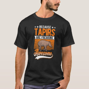 Tapirs håller på att frysa Fantastisk Tapir T Shirt