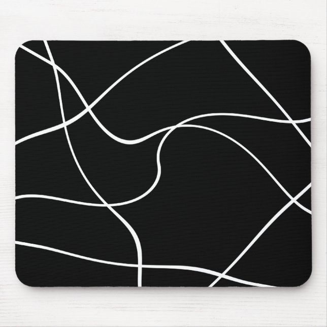 Tapis de souris - "Abstract lines" Musmatta (Framsidan)