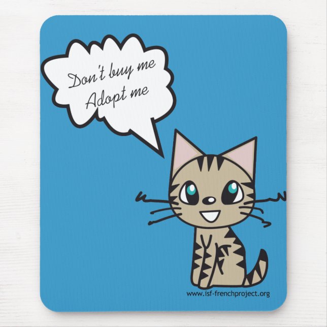 Tapis de souris Adopt me Musmatta (Framsidan)