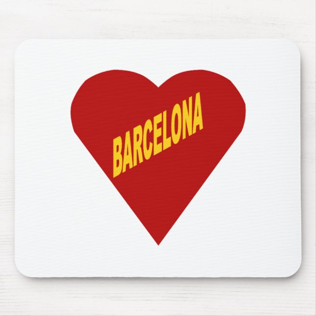 Tapis de souris  AMOUR  BARCELONA Musmatta (Framsidan)