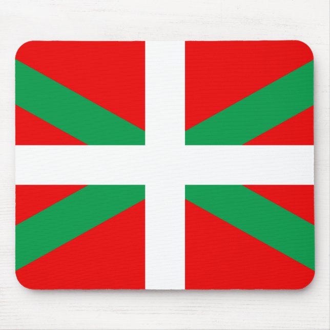 Tapis de Souris avec Drapeau Basque "Ikkurina" Musmatta (Framsidan)