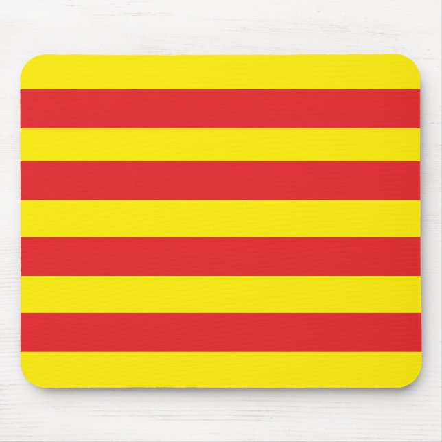 Tapis de Souris avec drapeau Catalan "Serenya" Musmatta (Framsidan)