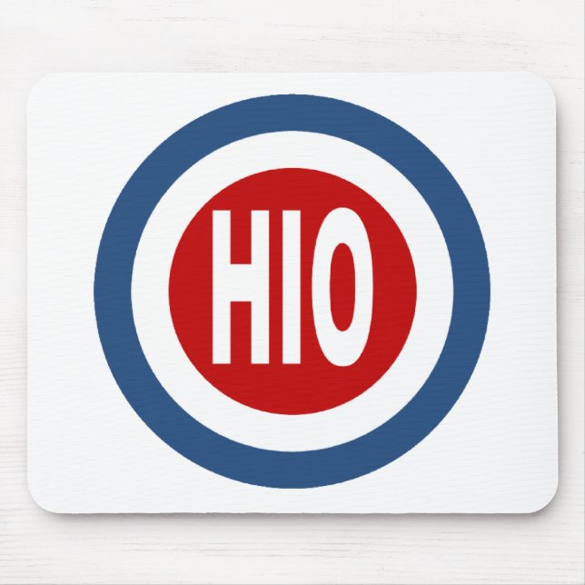 Tapis de souris blanc OHIO Musmatta (Framsidan)