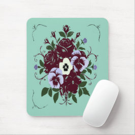 Tapis de Souris Botanique – Bouquet de Violettes Musmatta