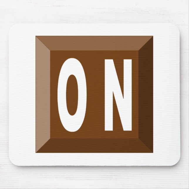 Tapis de souris  CHOCOLAT  ONTARIO Musmatta (Framsidan)