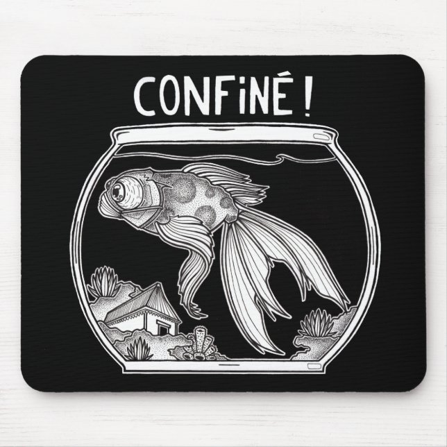 Tapis de souris Confiné Musmatta (Framsidan)