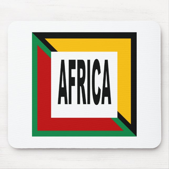 Tapis de souris  DESIGN  AFRICA Musmatta (Framsidan)