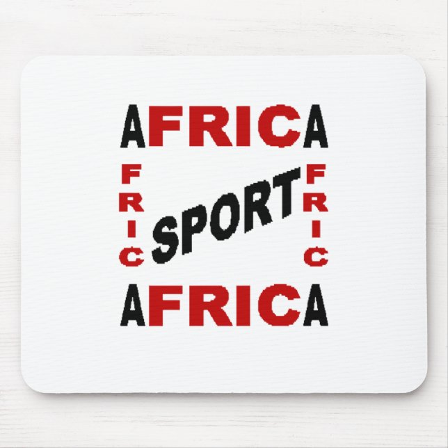 Tapis de souris  DESIGN  AFRICA  SPORT Musmatta (Framsidan)