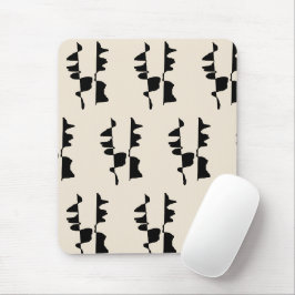Tapis de Souris Ergonomique "Abstrait Dual Face" Musmatta