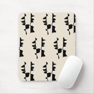 Tapis de Souris Ergonomique "Abstrait Dual Face" Musmatta